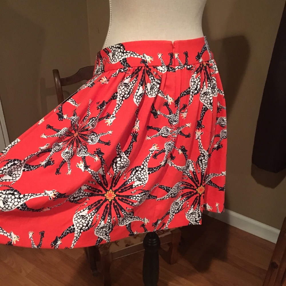 NWT Giraffe Skirt